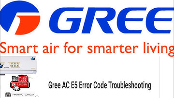 GREE AC ERROR CODE E5 TROUBLESHOOTING GUIDE