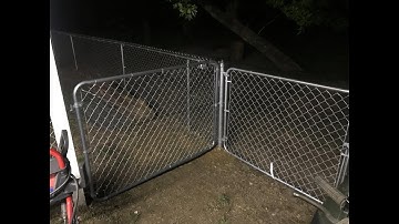 Building a chainlink gate