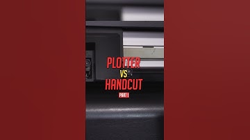 Plotter vs Handcut (Part 1) #shorts