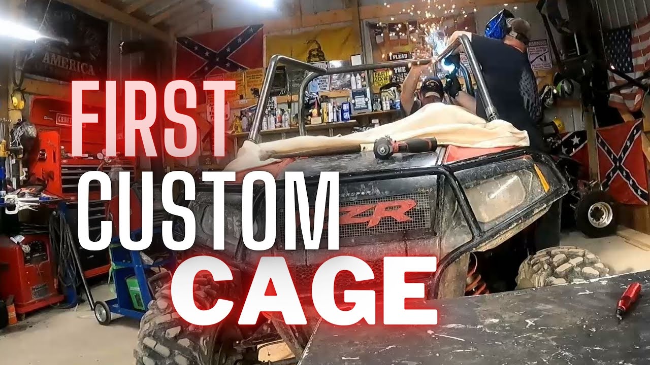 FIRST RZR CAGE BUILD YouTube