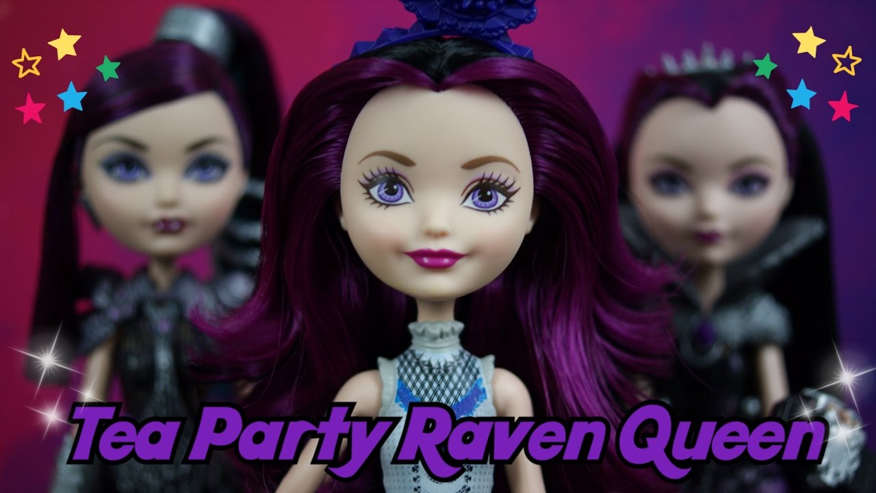 Boneca Articulada - Ever After High - Festa do Chá - Raven Queen