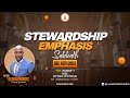 Stewardship emphasis sabbath  december 16 2023  with guest speaker pastor alban francis