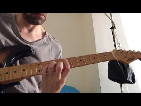 Sunset Rollercoaster- Slow guitar tutorial