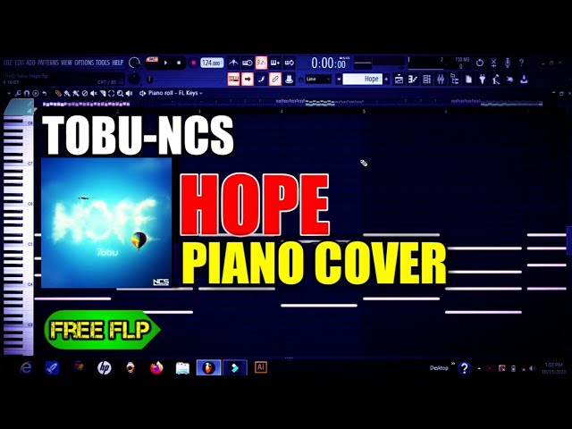 Tobu - Hope - Piano cover in Fl studio 2020