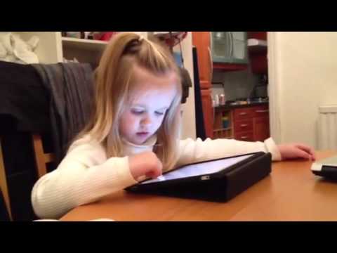 Gabby and the iPad