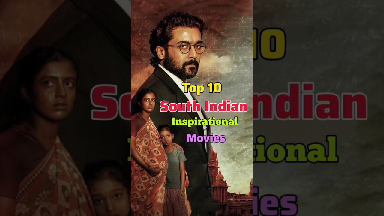 Top 10 South Indian Inspirational Movies 💪 