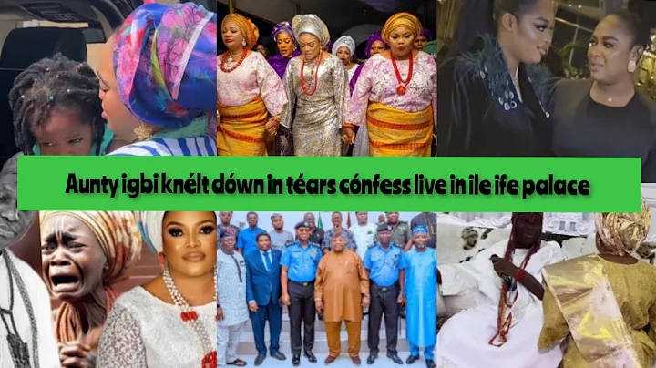 Just inn🙊 Aunty igbi knélt dówn in téars cónfess live in ile ife palace As Governor Adeleke did the