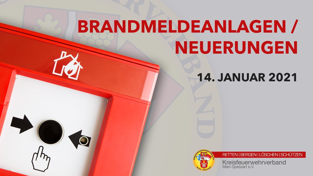 1. Online Ausbildung -  Brandmeldeanlagen / Neuerungen