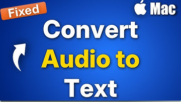 Converteer snel elk audiobestand naar een tekstbestand (transcriberen) op Mac