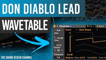Wavetable Tutorial | HUGE Lead Sound, Future House | Don Diablo  - No Good  Tutorial