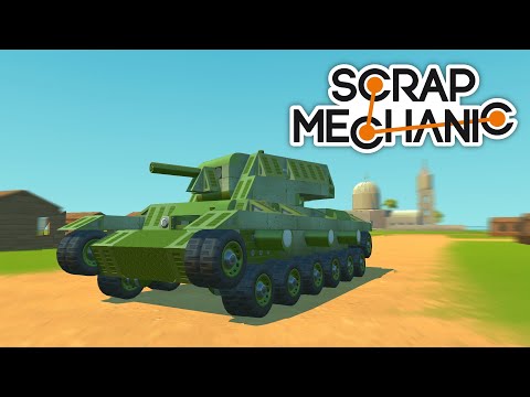 видео: Обзор КВ-1 - Scrap Mechanic