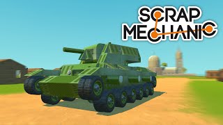 Обзор КВ-1 - Scrap Mechanic