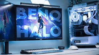 BenQ ScreenBar Halo Monitor Light | A Desk Setup Essential