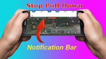 Stop Swipe Down Notification Bar While Gaming | Rafiul
