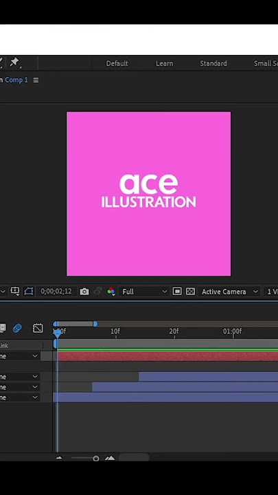 Easy Animation using shapes only - Aftereffects for Beginners - Make animation with one shape only