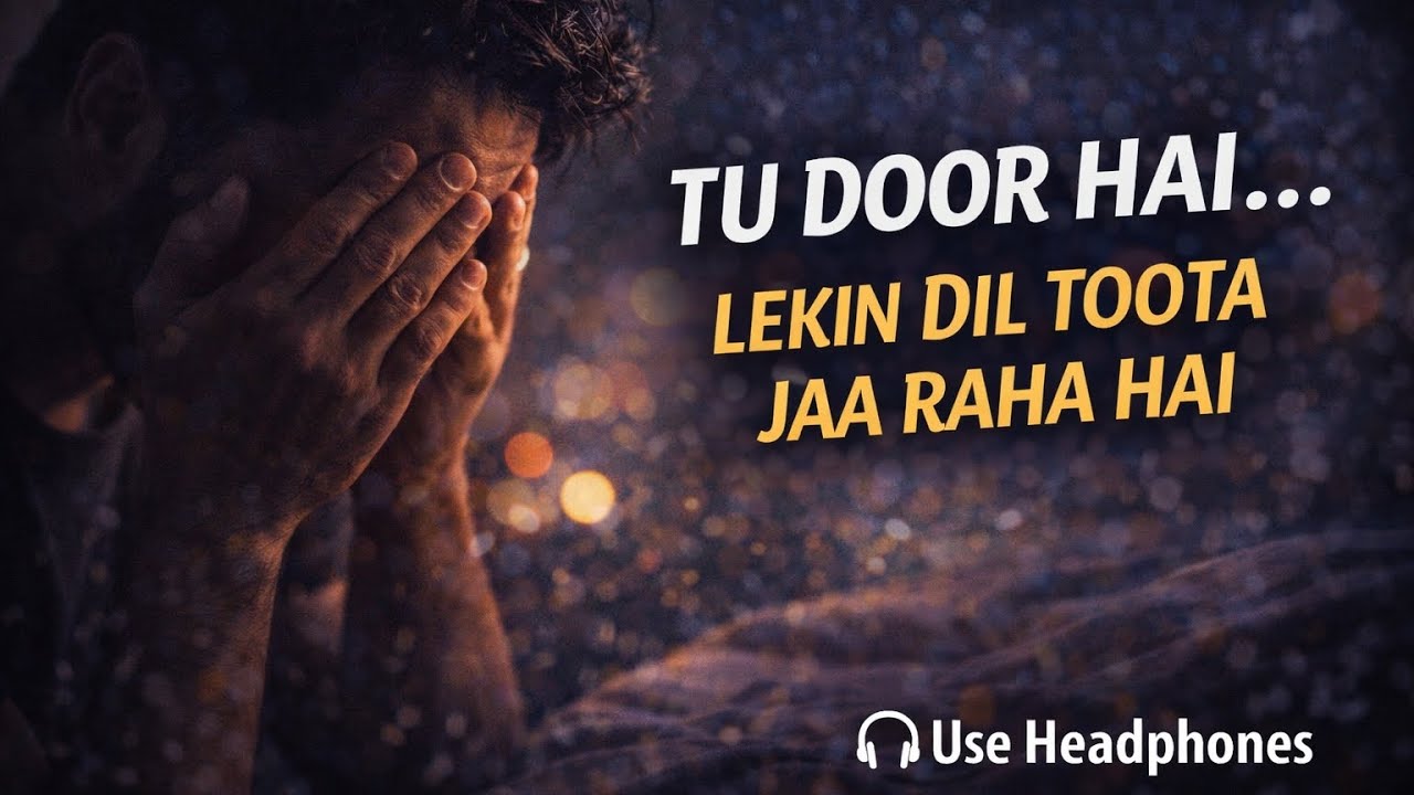 Broken Inside 💔 | Late Night Hindi Lofi