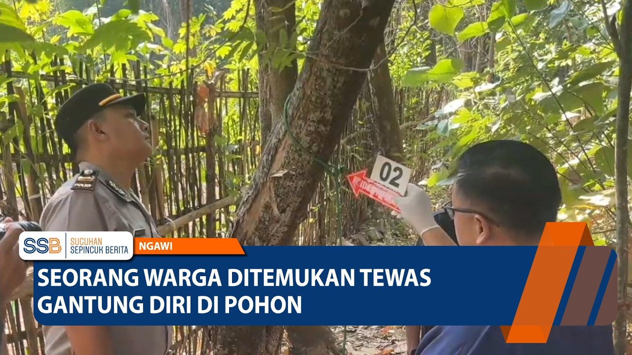 S3orang Warga Ditemukan T3w4s G4ntung Diri di Pohon – NGAWI