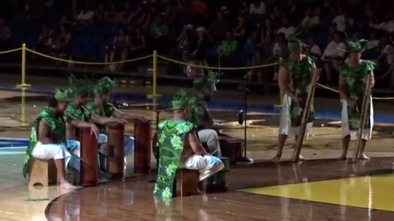 Tamarii Matairea Drumming - San Jose Tahiti Fete 2015