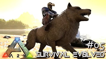 ARK: Survival Evolved - DIRE WOLF TAMING 100 Plus !!! - SEASON 3 [S3 E05] (Gameplay)