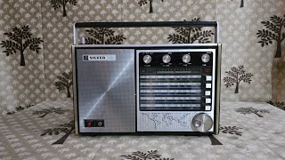 ###Silver 5 band Radio model 5S626 made in japan 98286 22958####