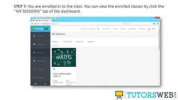 (1/3 STUDENTS) Enrolling into a course - TutorsWeb
