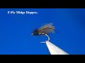 Tying a f fly midge hopper with davie mcphail