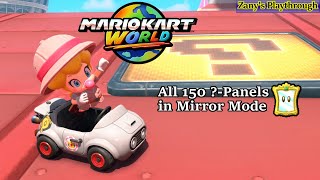 Mario Kart World: Zanys Playthrough - All 150 ?-Panels in Mirror Mode
