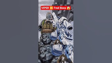 Viper killed Fred BOSS 💪 Arena breakout S8