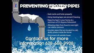 prevent pipes from bursting @EkoFreshCleaning