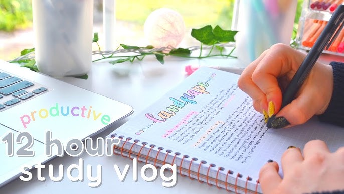 Study Vlog + Giveaway : r/studyinspiration