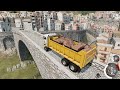Short Off-road Gavril heavy Rocks transport || BeamNG.drive