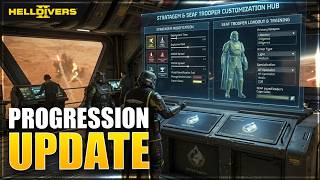 Helldivers 2 New Armor & Ship Levels Customization Progression Update