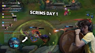 scrims day 1 vs. brazilian yasuo goat | YamatosDeath