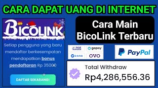 BicoLink Terbaru || Cara Menghasilkan Uang Dari Internet Tanpa Deposit