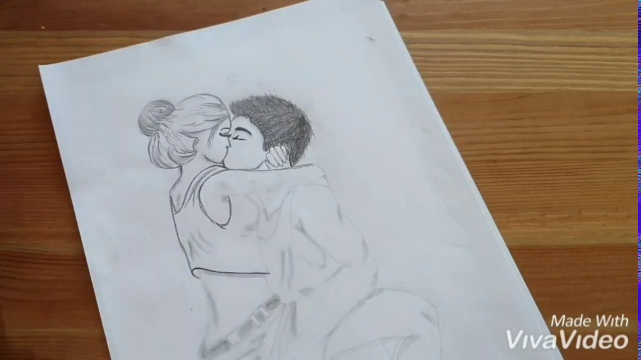 Dibujo pareja , Dibujos a Lápiz. How to draw couple in love - thptnganamst.edu.vn