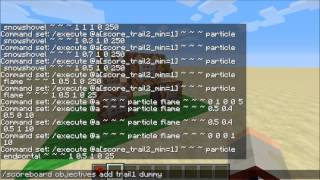 MineCraft Tutorials - Particle Paths (Vanilla)