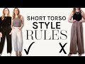 My short torso style rules and how i break them