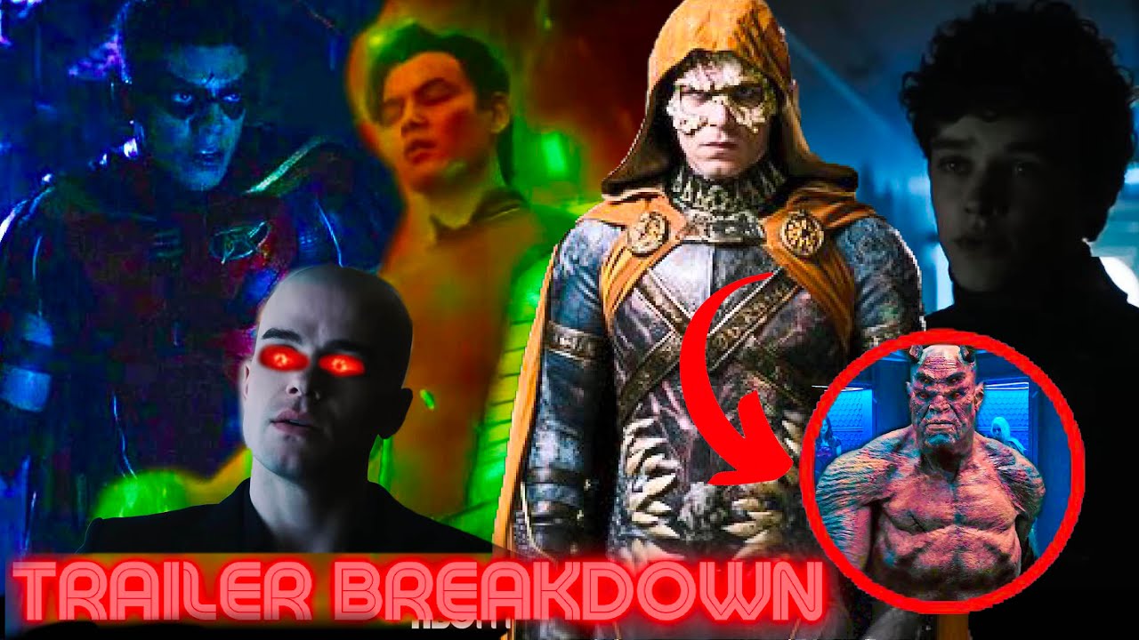 Titans Season 4 Part Two Trailer Breakdown! Jason Todd Return! Brother