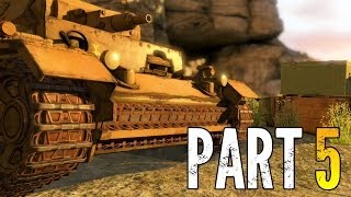 Sniper Elite 3 Gameplay Walkthrough Part 5 - Halfaya Pass Part 2 Tank!