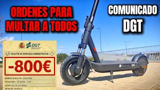La DGT prepara una CAMPAÑA de MULTAS | Nuevo COMUNICADO a PATINETES ELÉCTRICOS