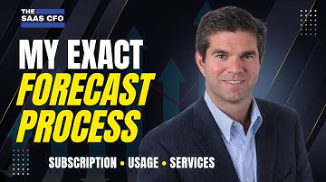How I Forecast SaaS Revenue (My Exact Model & Process After 1,000+ Forecasts) | The SaaS CFO