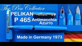 PELIKAN Pelikano P465 1973 Light Blue Fountain Pen Review
