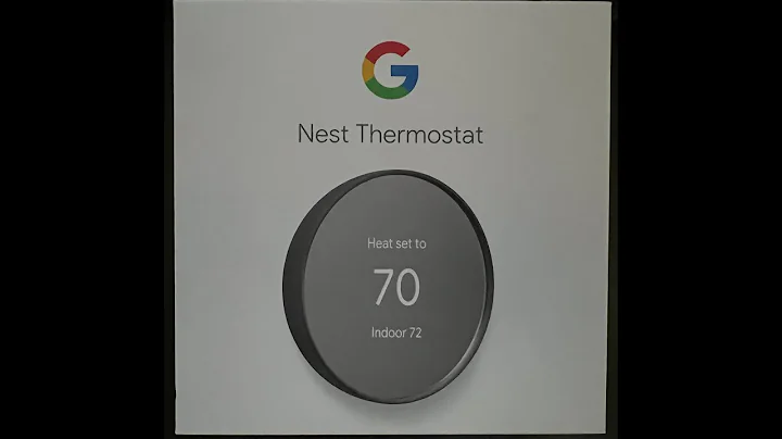Google's Nest Thermostat Unboxing and Installation