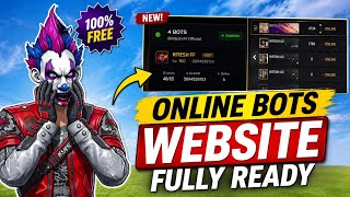 Create Your Own Guild Glory Bot 🤖 Website In Free Fire India Full Prosses Live 💯 Working || RITESH