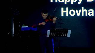 Shushan Hakobyan and Ruben Aghiyan Performing at Hovhannes Babakhanyan's Birthday Celebration