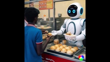 Ai robot selling idling in Tamilnadu watch till the end #viral #ai #trending #viralvideo #shortvideo