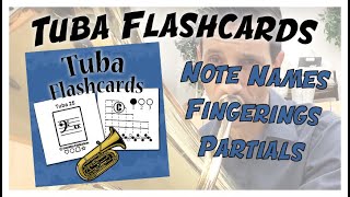Notes and Fingerings with Tuba Flashcards screenshot 2