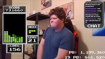 NES Tetris - 1,200,060 - My 23rd max and FIRST 1.2!! - PB