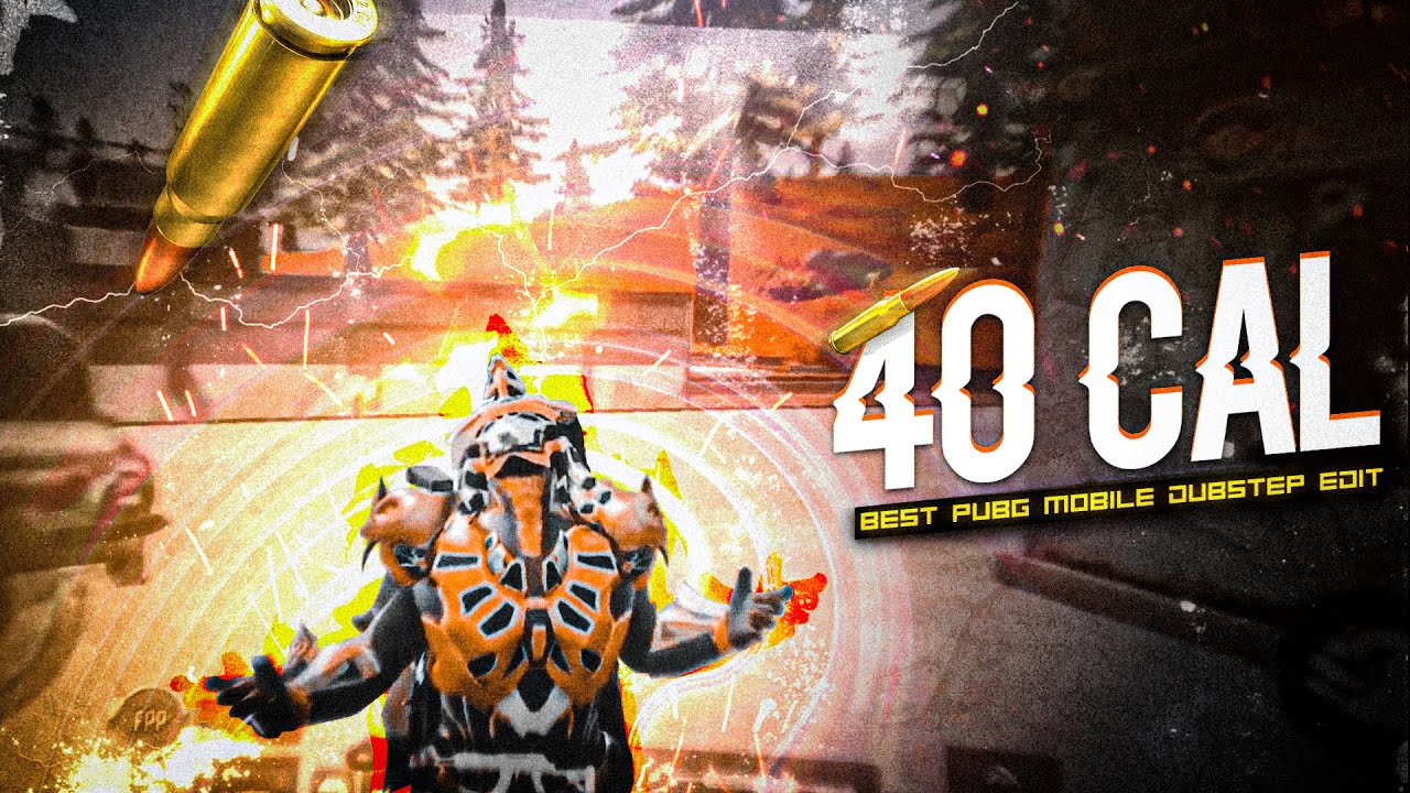 PUBG Mobile 40 Cal Dubstep Beat Sync Edit | BGMI Montage | NRI Gaming