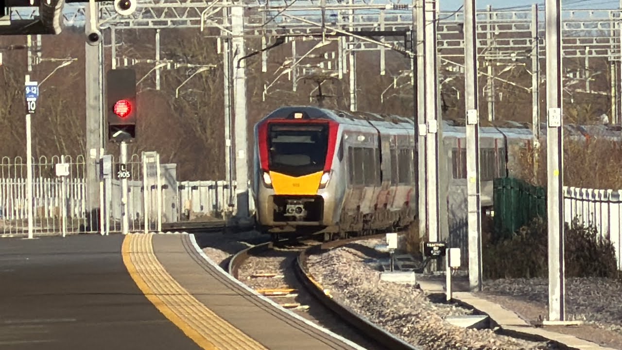 Greater Anglia Trains at Beaulieu Park on December 10th 2025